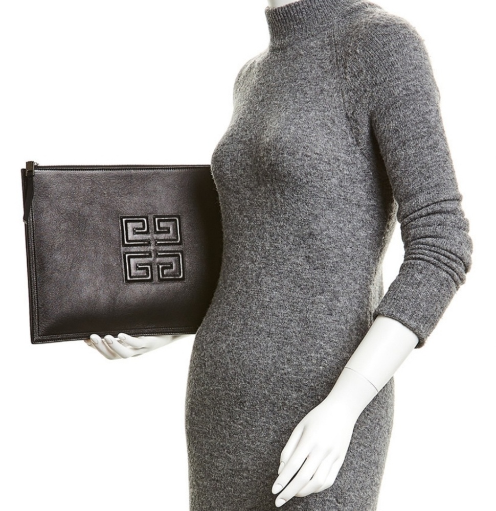 GENUINE GIVENCHY LARGE FLAT CLUTCH/ POUCH - Picture 4 of 8